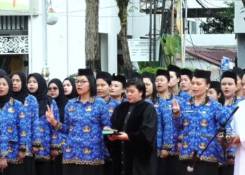 Pemkot Balikpapan Kukuhkan ASN dan P3K, Tegaskan Komitmen pada Pelayanan Publik Berkualitas