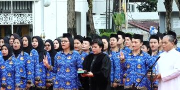 Pemkot Balikpapan Kukuhkan ASN dan P3K, Tegaskan Komitmen pada Pelayanan Publik Berkualitas