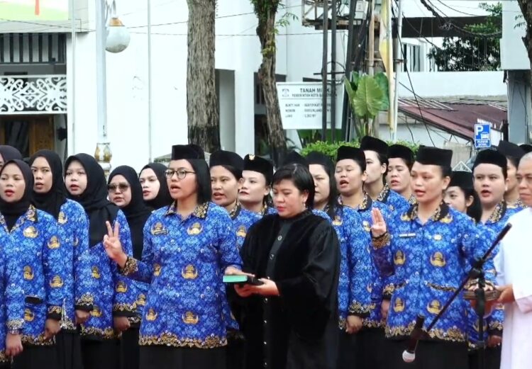 Pemkot Balikpapan Kukuhkan ASN dan P3K, Tegaskan Komitmen pada Pelayanan Publik Berkualitas