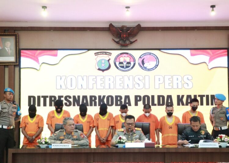 Sita Hampir 36 Kg Sabu, Polda Kaltim Ungkap Rangkaian Kasus Narkoba Besar di April 2025