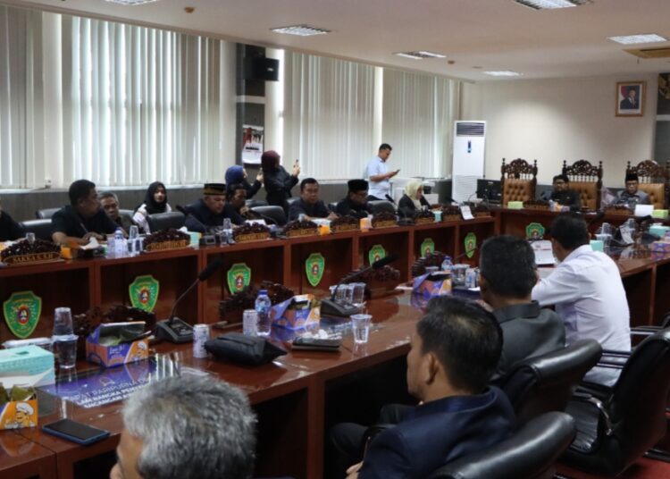 Paripurna DPRD PPU membahas penyampaian rancangan awal Rencana Pembangunan Jangka Menengah Daerah (RPJMD) Tahun 2025–2029