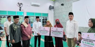 Pemerintah Kabupaten Penajam Paser Utara (PPU) menggelar buka puasa bersama masyarakat Kelurahan Maridan, Kecamatan Sepaku, yang dipusatkan di Masjid Muhajirin