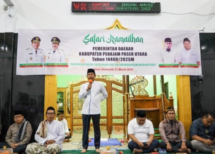 Safari Ramadan di Masjid An-Nur, Desa Giri Mukti, Kecamatan Penajam