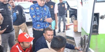 KUKM Perindag PPU sidak SPBU