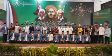 150 pengurus Majelis Wakil Cabang Nahdlatul Ulama (MWC NU) se-Kabupaten Penajam Paser Utara (PPU) dilantik 
