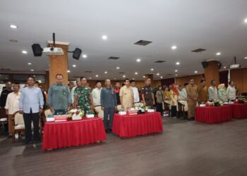 Sosialisasi dihadiri 77 Ormas se-Kabupaten PPU di aula Kantor Bupati, Selasa 29 April 2025.