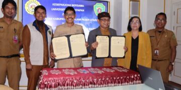 Memorandum of Understanding (MoU) Pemkab PPU bersama Universitas Balikpapan (Uniba)