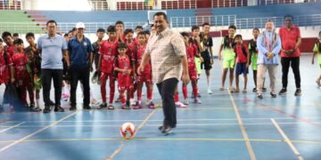 Pembukaan Liga Bupati Futsal Series I 2025