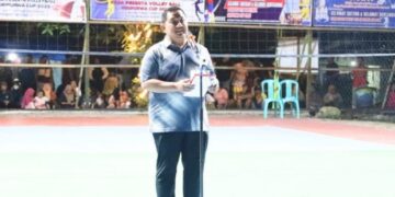 Pembukaan Turnamen Bola Voli Desa Giripurwa 2025