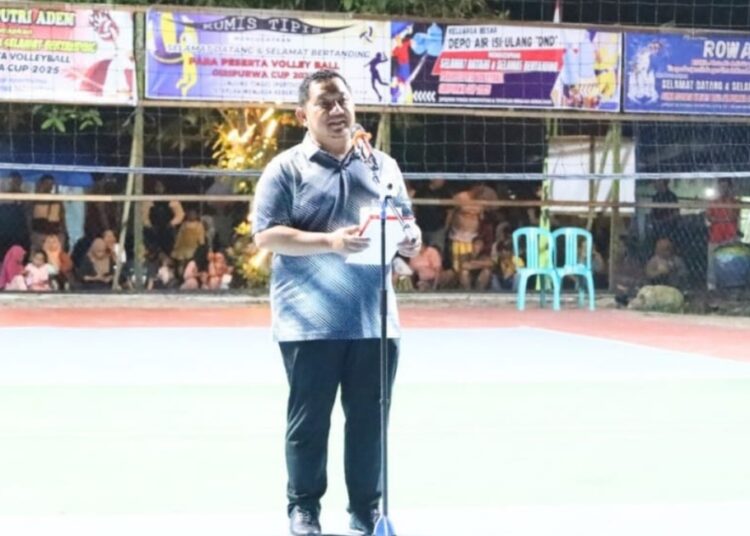 Pembukaan Turnamen Bola Voli Desa Giripurwa 2025