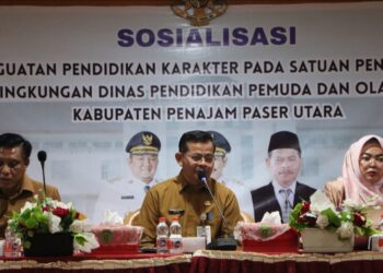 Sosialisasi Penguatan Pendidikan Karakter (PPK) di Aula Lantai I Kantor Bupati