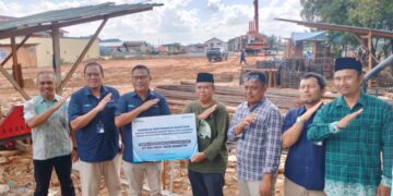 Dukung Kenyamanan Beribadah, Pelindo Jasa Maritim Salurkan Bantuan Renovasi Masjid di Samarinda