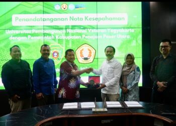 Penandatanganan Pemkab PPU dengan Universitas Pembangunan Nasional (UPN) Veteran Yogyakarta