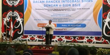 Kick off perekaman Tanda Tangan Elektronik (TTE) 