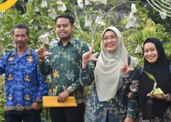 Tim verifikasi dari Dinas Lingkungan Hidup (DLH) PPU