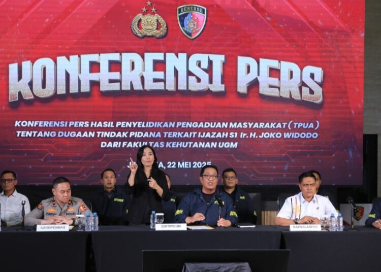 Polri Tegaskan Ijazah Jokowi Asli dan Sah, Tidak Ditemukan Unsur Pidana