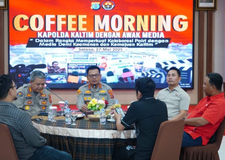 Ngobrol Santai, Bahas Serius: Kapolda Kaltim dan Media Bicara Transparansi
