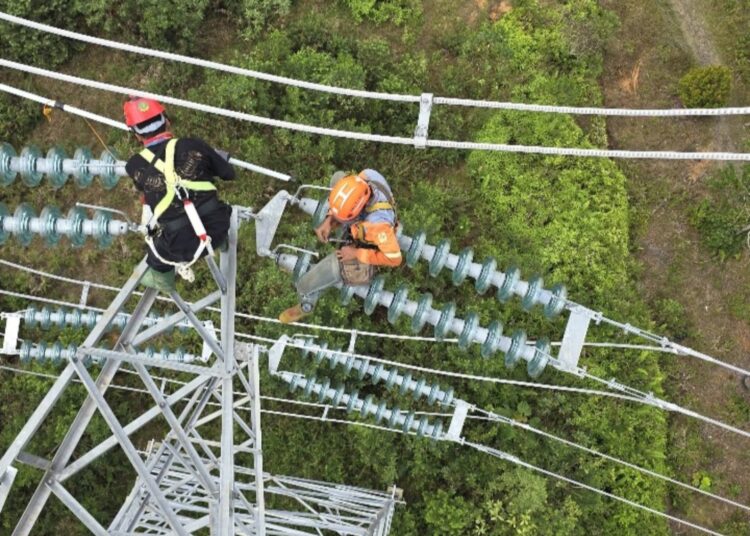 PLN Perkuat Kelistrikan Kalimantan Utara: Proyek Pembangunan Transmisi Tanjung Selor – Tideng Pale Capai Serah Terima Tahap Pertama