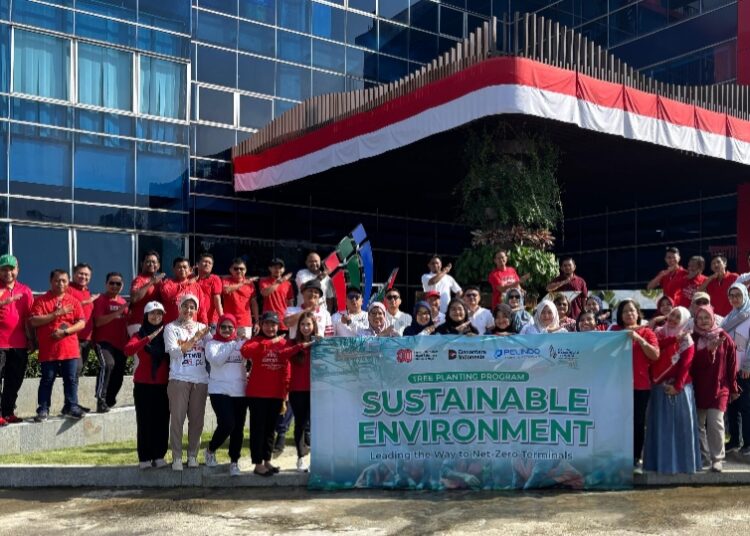 KKT Warnai HUT RI ke-80 dengan Aksi Penghijauan, Dorong Terminal Ramah Lingkungan