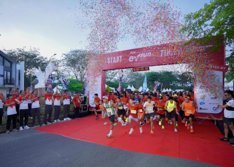 Ribuan Peserta Meriahkan Electric Vibes Run 2025