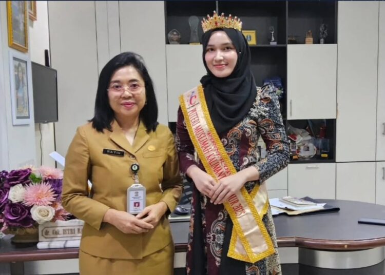 Annisa Qurrota Siap Berjuang di Ajang Puteri Muslimah Nusantara 2025, Disporapar Dorong Generasi Muda Berprestasi