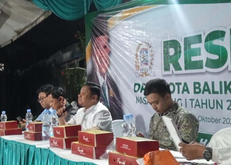 Muhammad Hamid Tampung Aspirasi Warga Sepinggan Baru, Soroti BPJS, Pendidikan, dan Fasilitas Umum