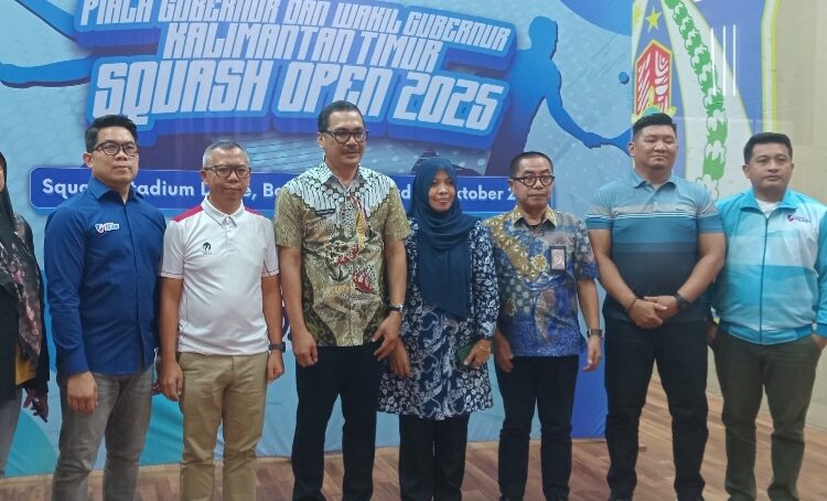 Sekretaris Disporapar Balikpapan Dorong Pembinaan Atlet Muda Lewat Piala Gubernur Kaltim Squash Open 2025