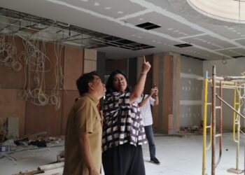 Ketua DPRD Balikpapan Tinjau Pembangunan Kantor Baru, Progres Sudah 80 Persen