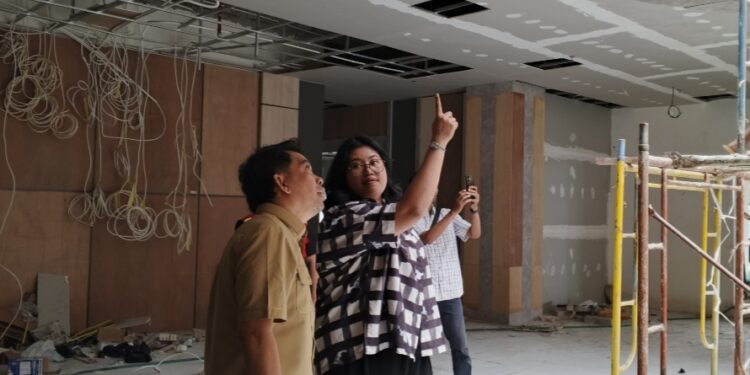 Ketua DPRD Balikpapan Tinjau Pembangunan Kantor Baru, Progres Sudah 80 Persen