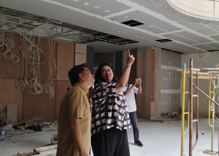 Ketua DPRD Balikpapan Tinjau Pembangunan Kantor Baru, Progres Sudah 80 Persen