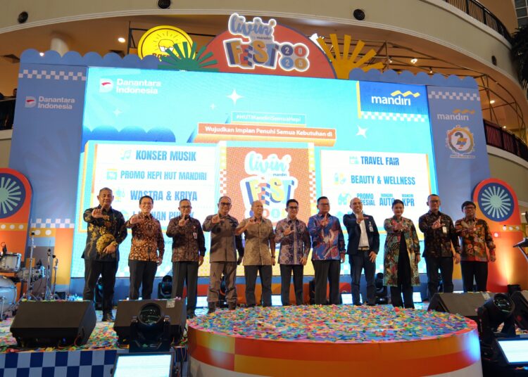 Bank Mandiri Resmi Buka Livin’ Fest 2025 di Balikpapan, Dorong UMKM dan Ekonomi Kreatif Naik Kelas
