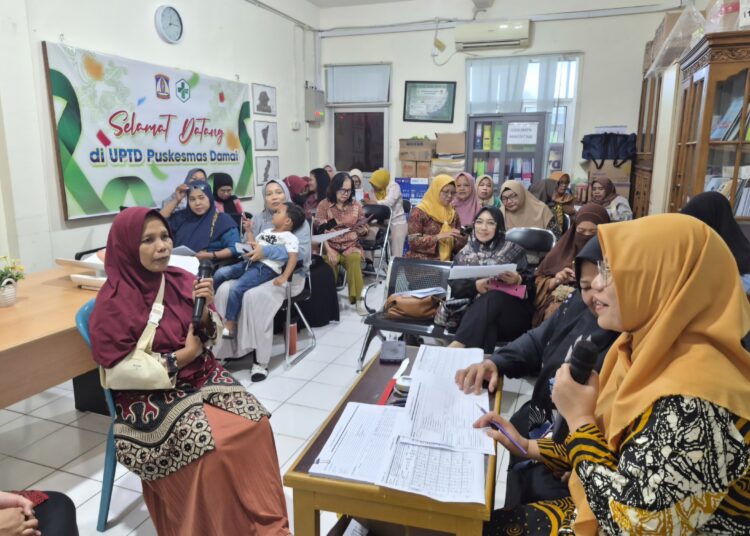 Puskesmas Damai Gelar Bimbingan Teknis Kader Posyandu Siklus Hidup