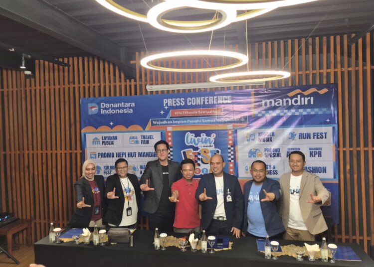 Bank Mandiri Rayakan HUT ke-27 dengan Livin’ Fest 2025, Dorong UMKM dan Industri Kreatif Balikpapan
