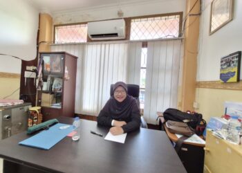 Kepala UPTD Puskesmas Klandasan Ilir, dr. Rusna Azizah Aziz