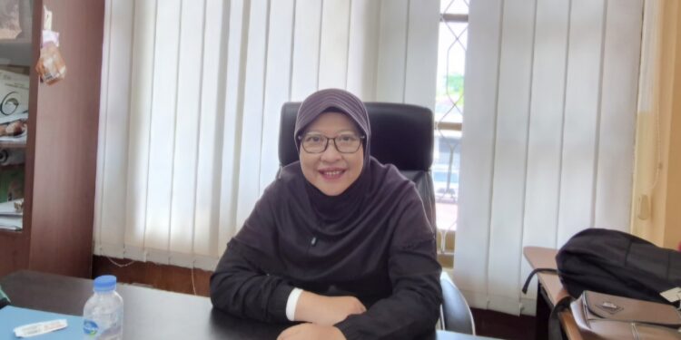 Kepala UPTD Puskesmas Klandasan Ilir, dr. Rusna Azizah Aziz