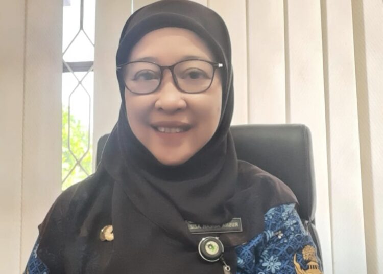 Kepala UPTD Puskesmas Klandasan Ilir, dr. Rusna Azizah Aziz
