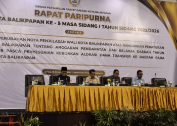 DPRD Balikpapan Gelar Paripurna Bahas Perubahan APBD 2026, Alwi Apresiasi Respons Cepat Pemkot