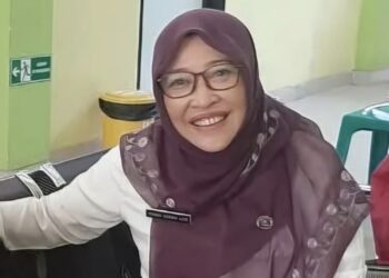 Kepala UPTD Puskesmas Klandasan Ilir, dr. Rusna Azizah Aziz