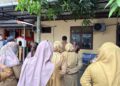 Nakes Puskesmas Klandasan Ilir mengikuti apel pagi yang dipimpin dr. Rusna Azizah Aziz