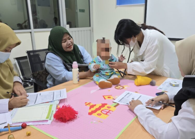 Layanan PKAT Puskesmas Damai, Perkuat Pemantauan Tumbuh Kembang Bayi 6 Bulan