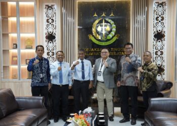 Mengawal Pembangunan Kelistrikan : PLN Sambut Kajati Kalsel Baru, Siap Lanjutkan Sinergi Solid