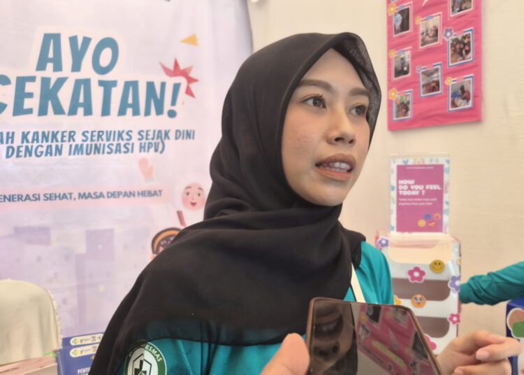 Dokter internship Puskesmas Damai, dr. Shareen Nabilla Indania