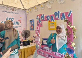 Puskesmas Damai Tampilkan Inovasi CEKATAN pada Puncak HKN ke-61