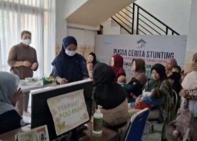 UPTD Puskesmas Klandasan Ilir Gelar PKAT dan Praktek PMBA, Tingkatkan Kesehatan dan Gizi Bayi