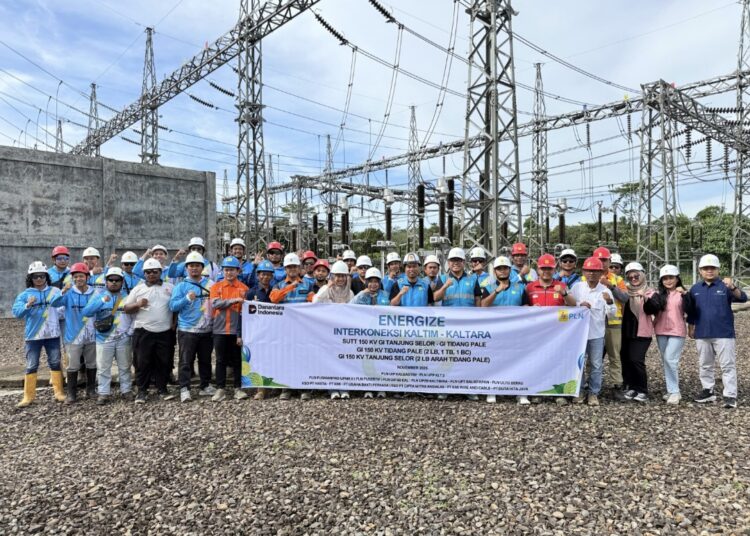 PLN Kunci Tumbuhnya Ekonomi Kalimantan Utara : Proyek Interkoneksi Kaltim – Kaltara Berhasil Energize