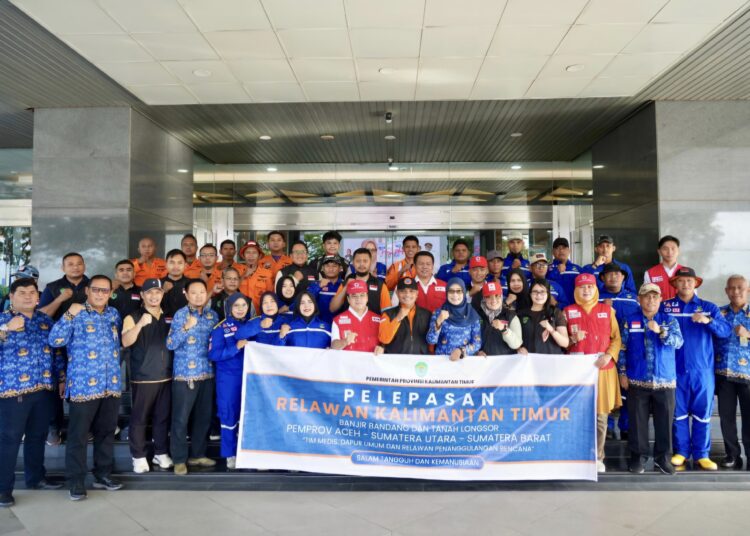 Solidaritas Kemanusiaan, Pemprov Kaltim Kirim 37 Relawan Bencana ke Aceh Tamiang