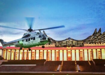 Kunjungan Perdana Presiden Prabowo ke IKN, Disambut Dengan Penuh Semangat Kegembiraan dan Optimisme