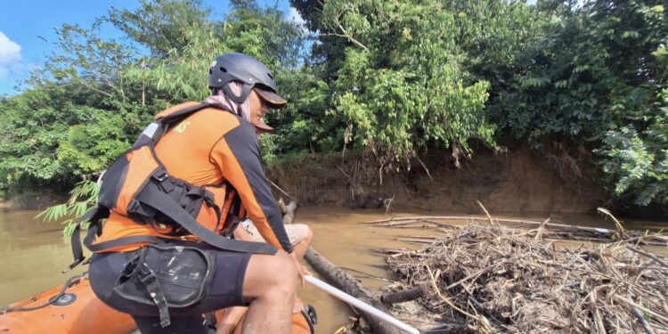 Pekerja Sawit Hilang di Sungai Santan Ulu, SAR Kerahkan Perahu Karet dan Warga Sekitar