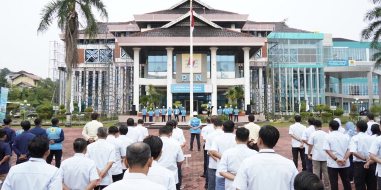 PLN Group Kaltimra Gelar Apel Bersama Bulan K3 Nasional, Perkuat Komitmen Zero Harm Zero Loss