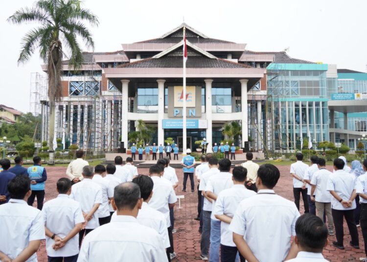 PLN Group Kaltimra Gelar Apel Bersama Bulan K3 Nasional, Perkuat Komitmen Zero Harm Zero Loss